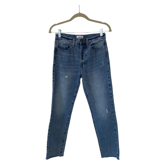 MOTHER The Dropout Distressed Jean in Graffiti Girl - Picture 2 of 11